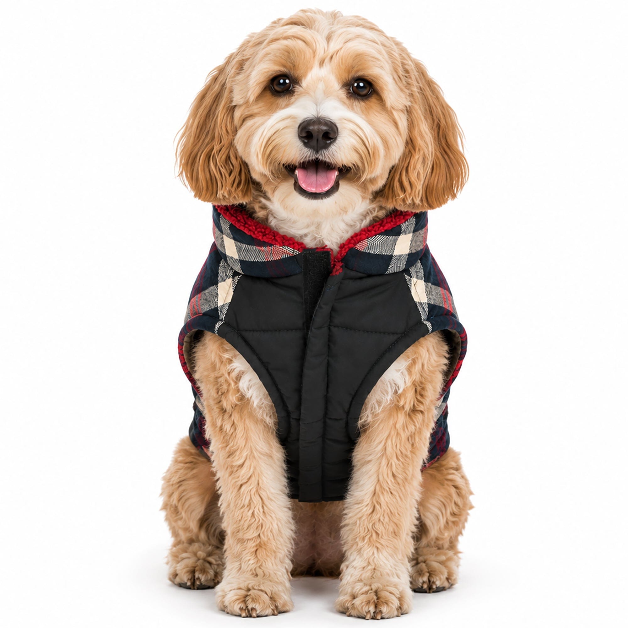 Pet Life ®  'Allegiance' Classical Insulated Plaid Fashion Dog Jacket - OVERLANDERS Outfitter