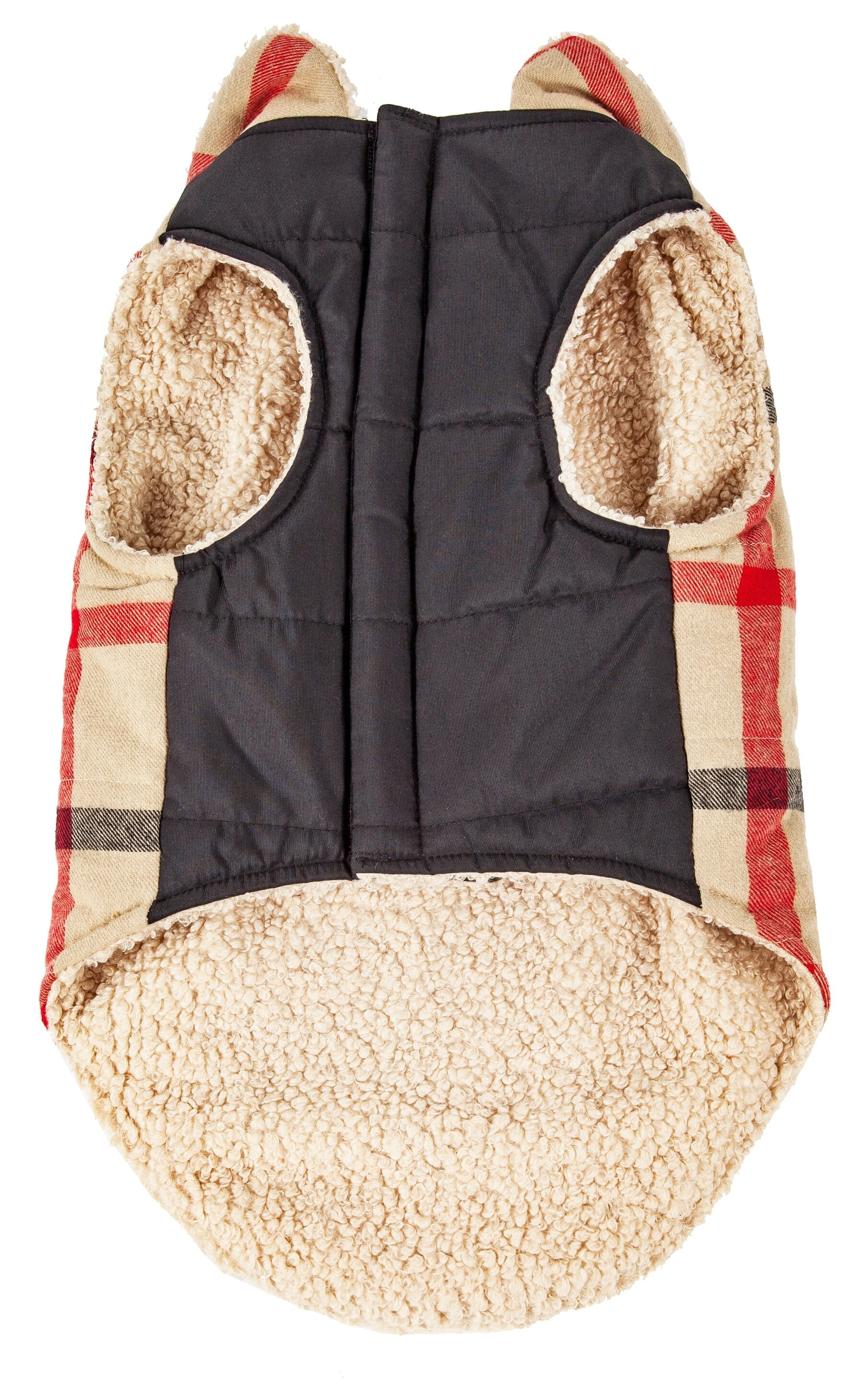 Pet Life ®  'Allegiance' Classical Insulated Plaid Fashion Dog Jacket - OVERLANDERS Outfitter