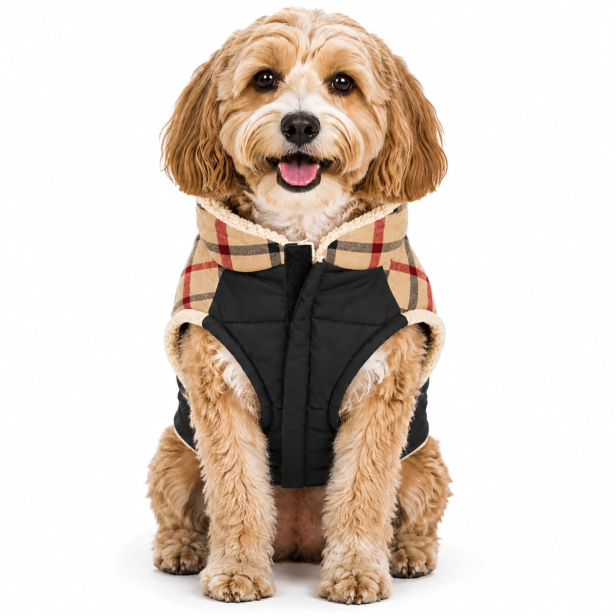 Pet Life ®  'Allegiance' Classical Insulated Plaid Fashion Dog Jacket - OVERLANDERS Outfitter