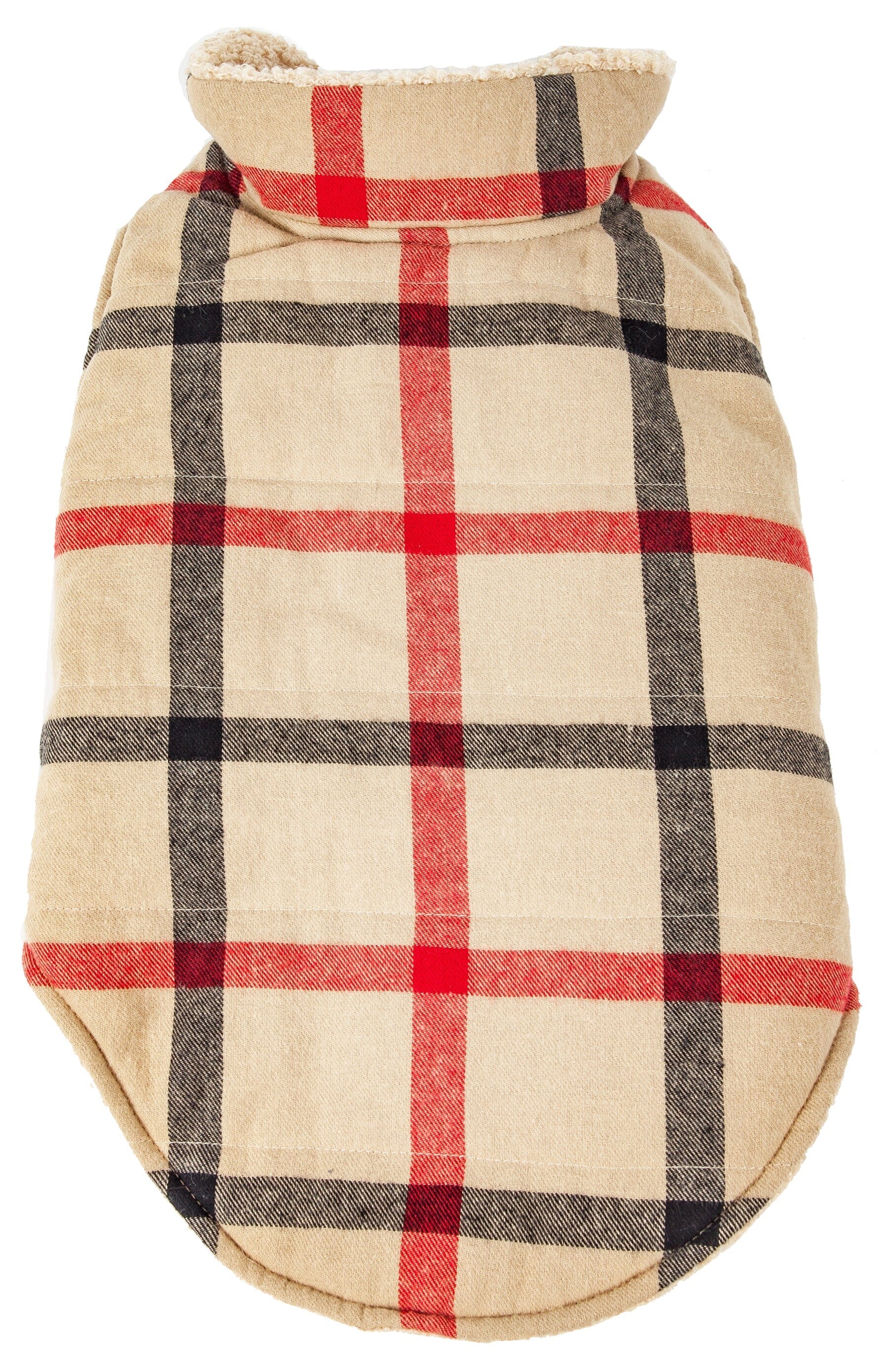 Pet Life ®  'Allegiance' Classical Insulated Plaid Fashion Dog Jacket - OVERLANDERS Outfitter