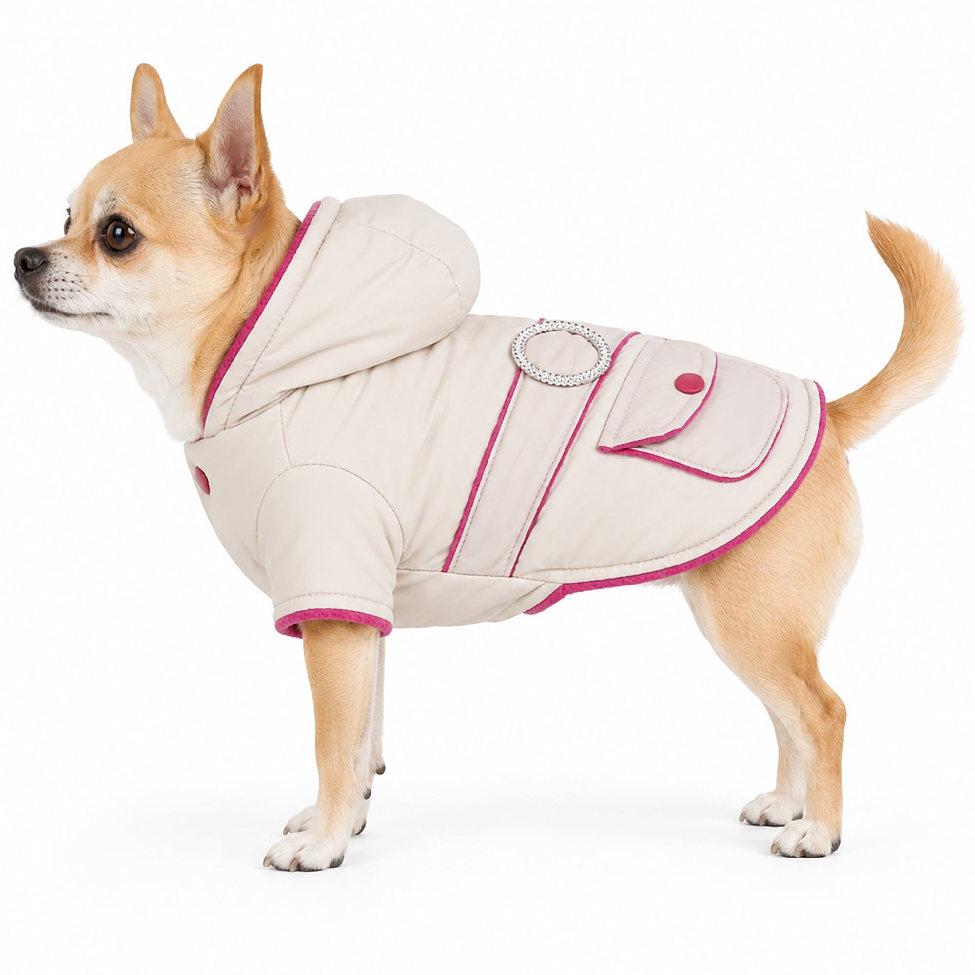 Pet Life ® Dual-Toned 3M Insulated Diamond Jeweled Pet Dog Jacket - OVERLANDERS Outfitter