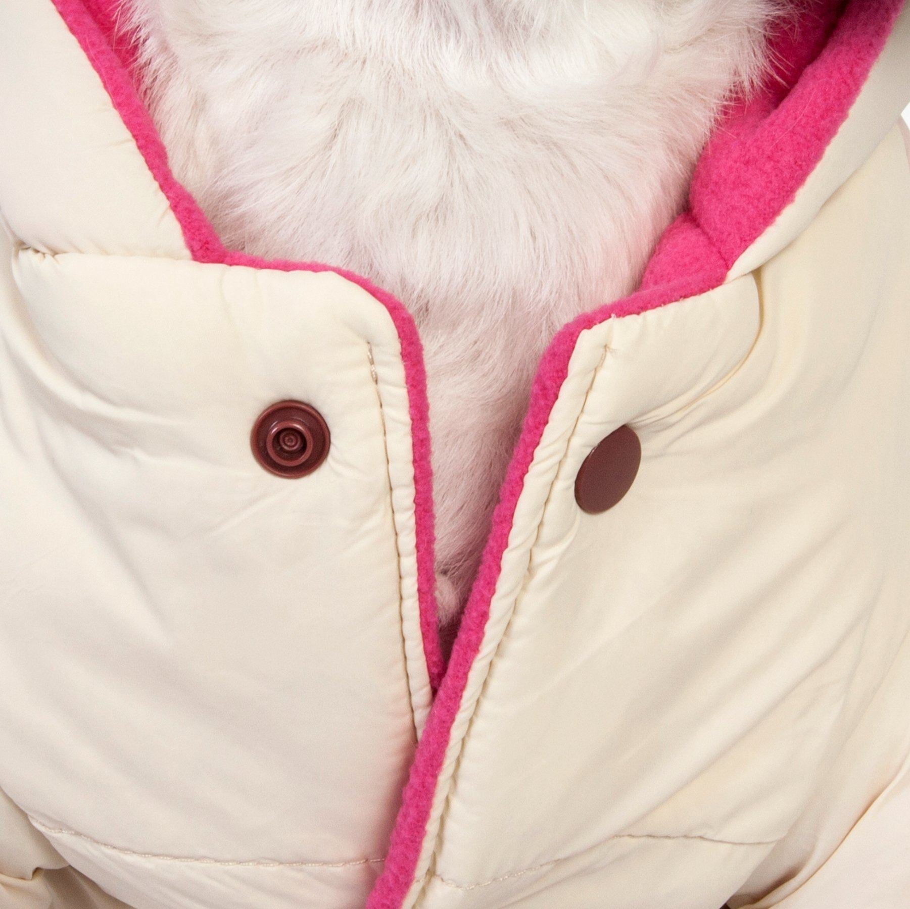 Pet Life dual-toned insulated dog jacket with diamond accents, 3M reflective material, and stylish design for pets.