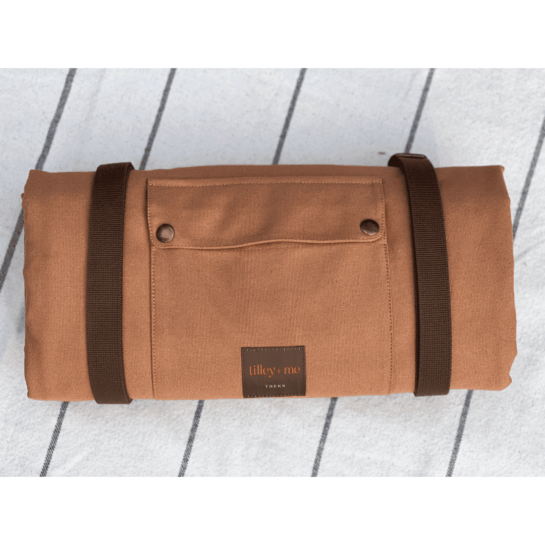 Trekk Convertible Travel Mat - Portable Canvas Bed for Dogs & Humans | Camping, Concerts, Picnics - OVERLANDERS Outfitter