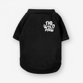Black Arctic Sweatshirt by The Wild Paw, a cozy cotton sweatshirt designed for pets with a smooth fabric finish.