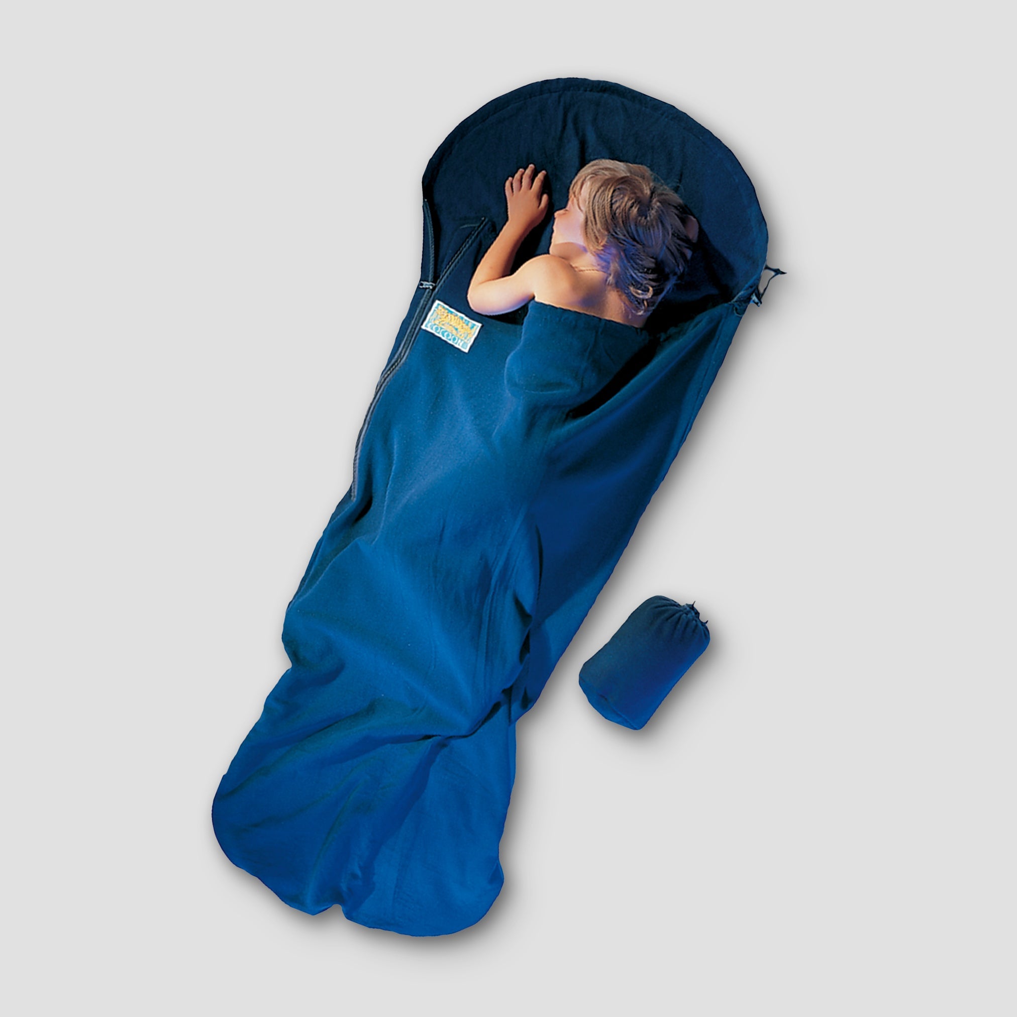 Kids Microfleece jacket by COCOON, soft and cozy fleece material, shown in a vibrant color, perfect for children's cold weather wear.