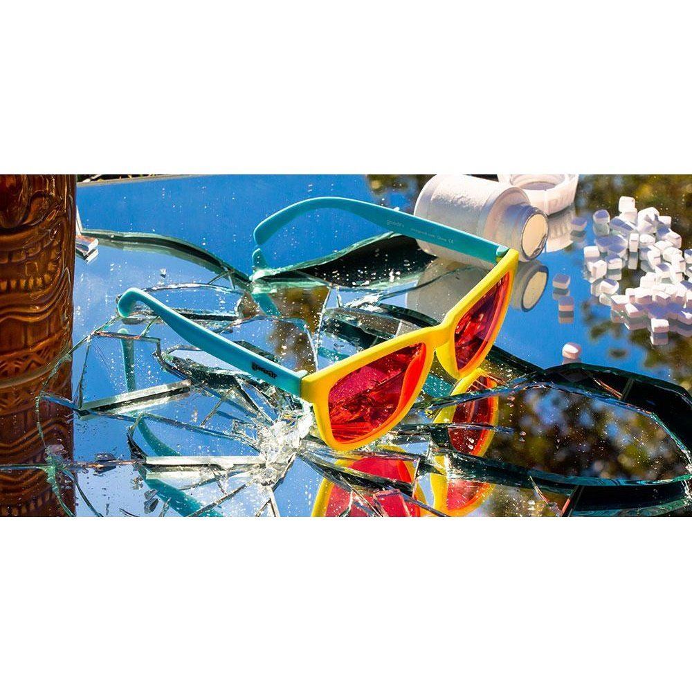 Rare Air Discs Pineapple Painkillers OG Premium sunglasses with tropical pineapple design, stylish accessories for sun protection.