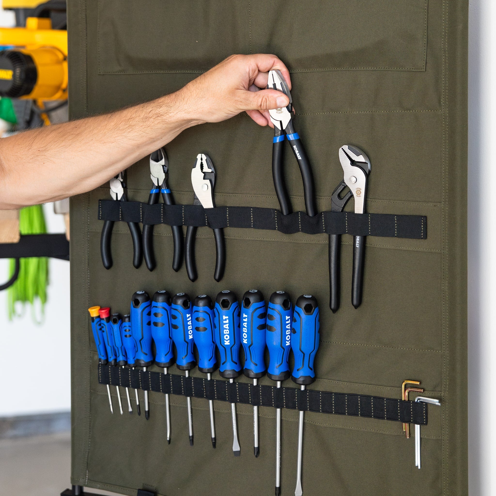 Pivot Panel Tool Organizer | High Pine Green - OVERLANDERS Outfitter