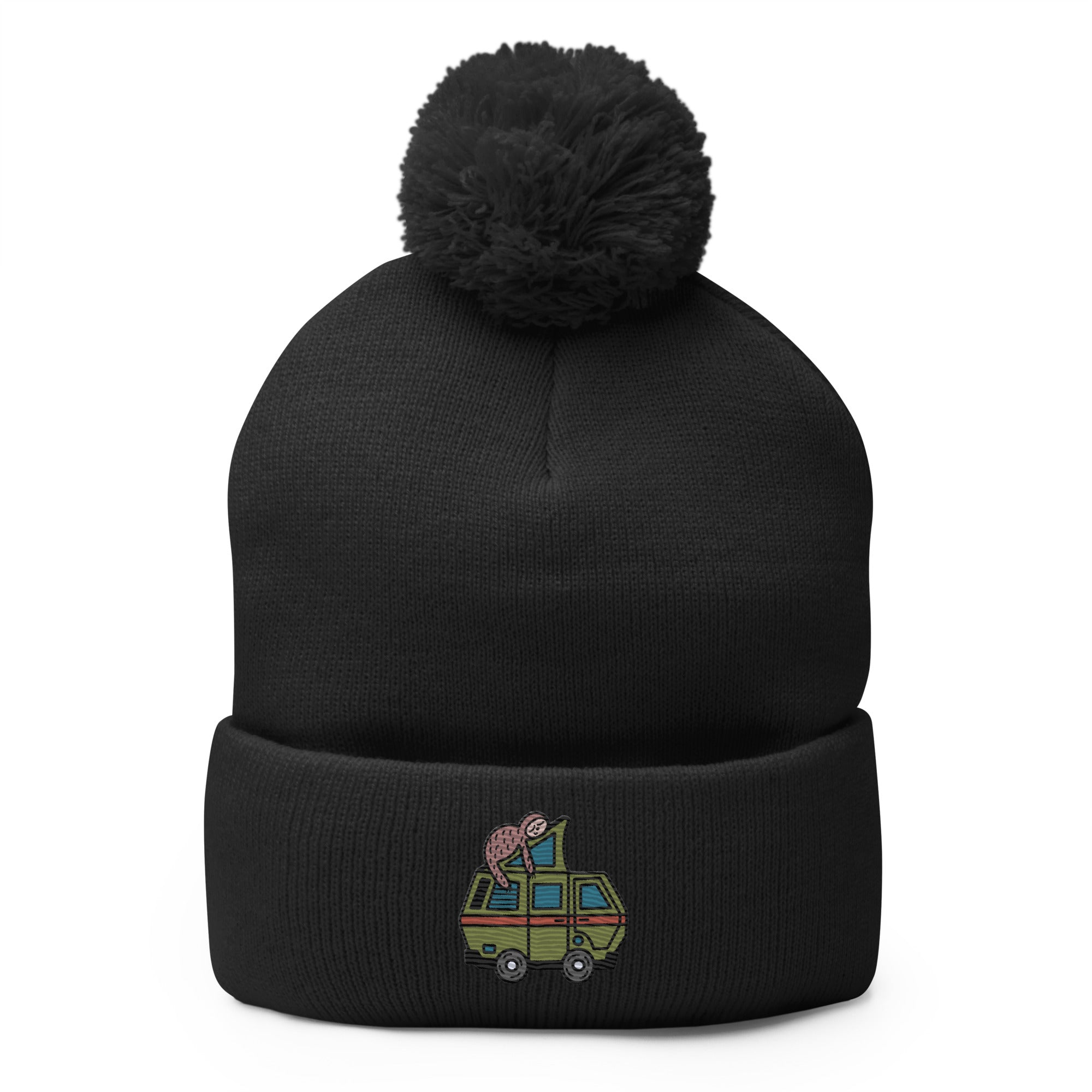 Stewie Sloth Pom-Pom Beanie - OVERLANDERS Outfitter