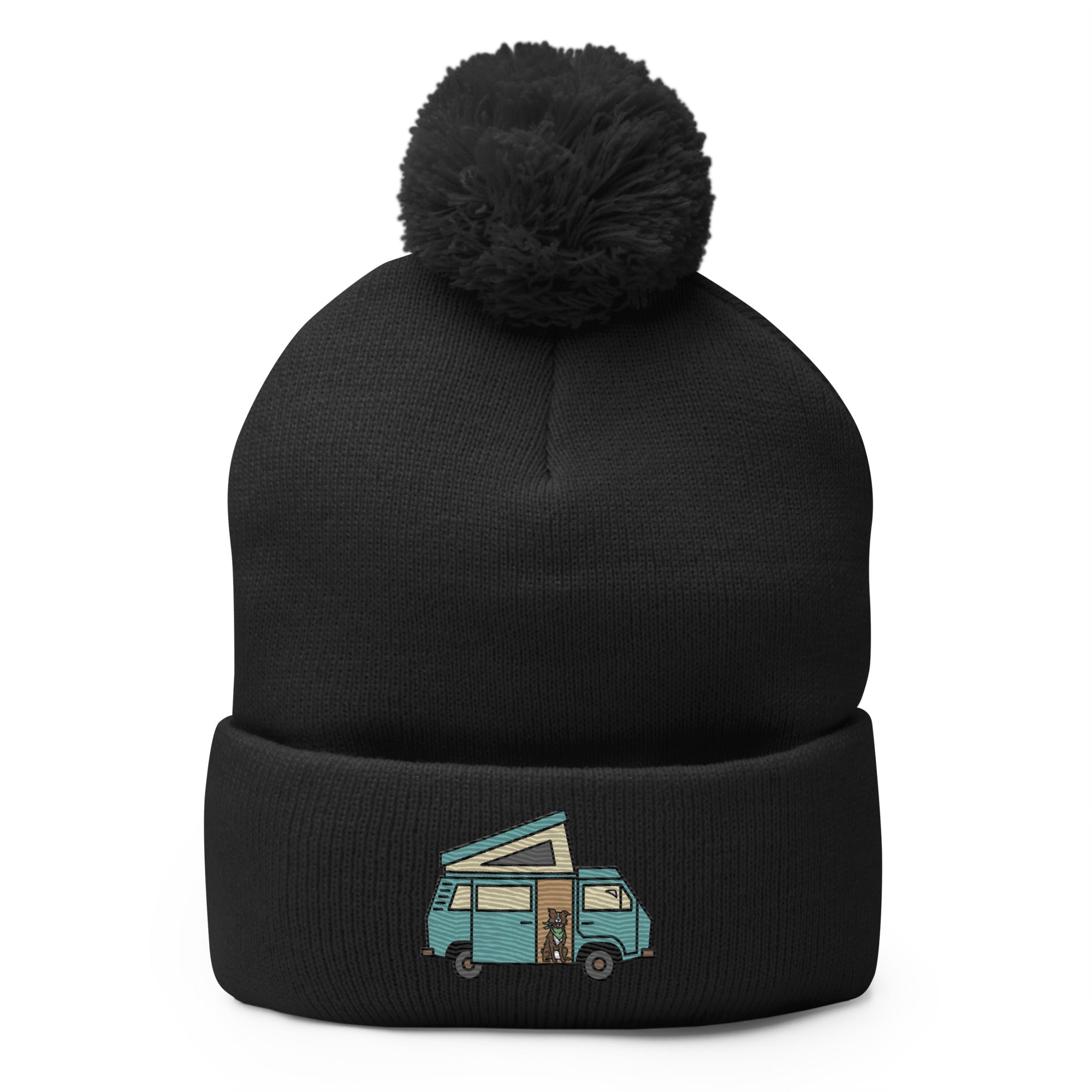 Dog in Van Pom-Pom Beanie - OVERLANDERS Outfitter
