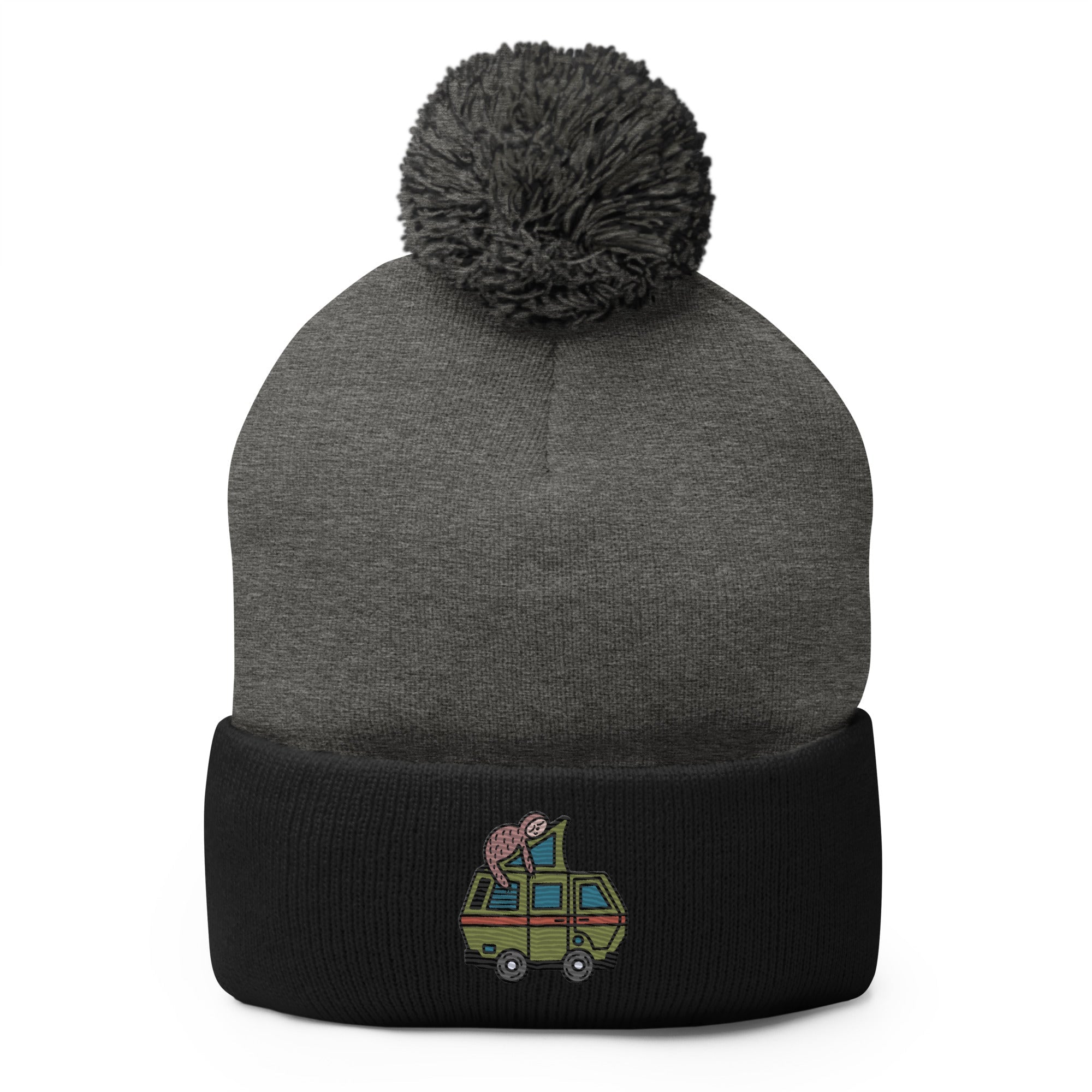 Stewie Sloth Pom-Pom Beanie - OVERLANDERS Outfitter
