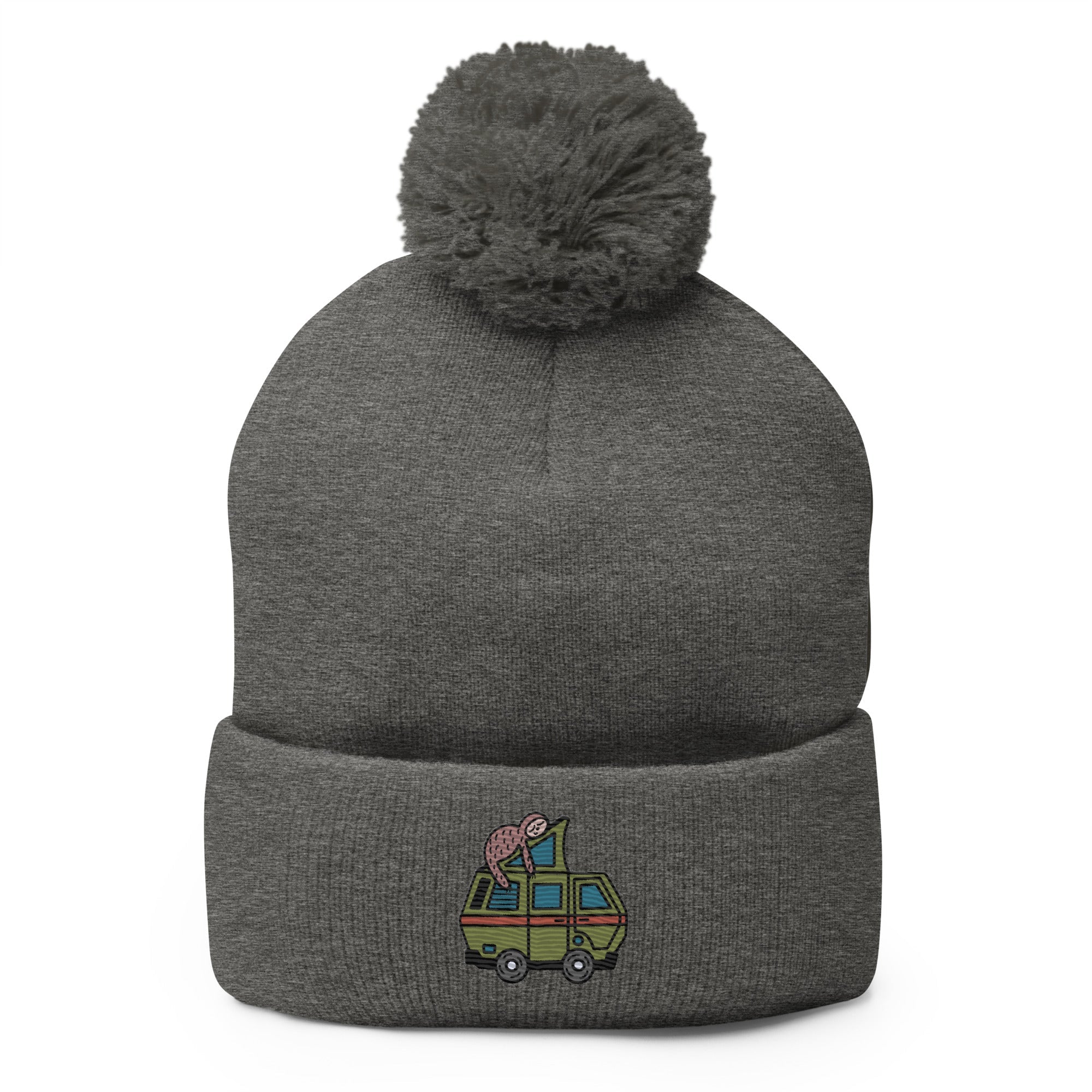 Stewie Sloth Pom-Pom Beanie - OVERLANDERS Outfitter