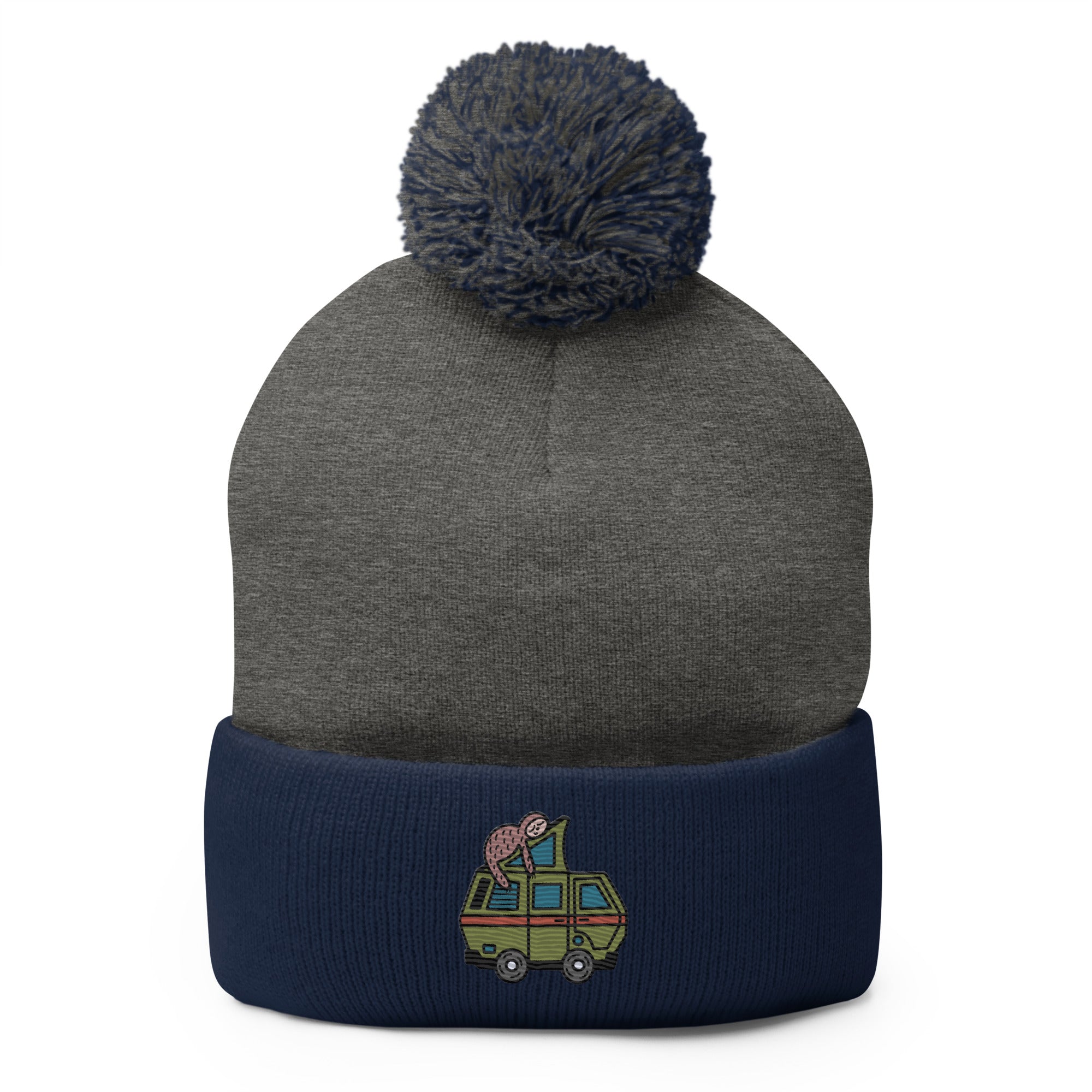 Stewie Sloth Pom-Pom Beanie - OVERLANDERS Outfitter