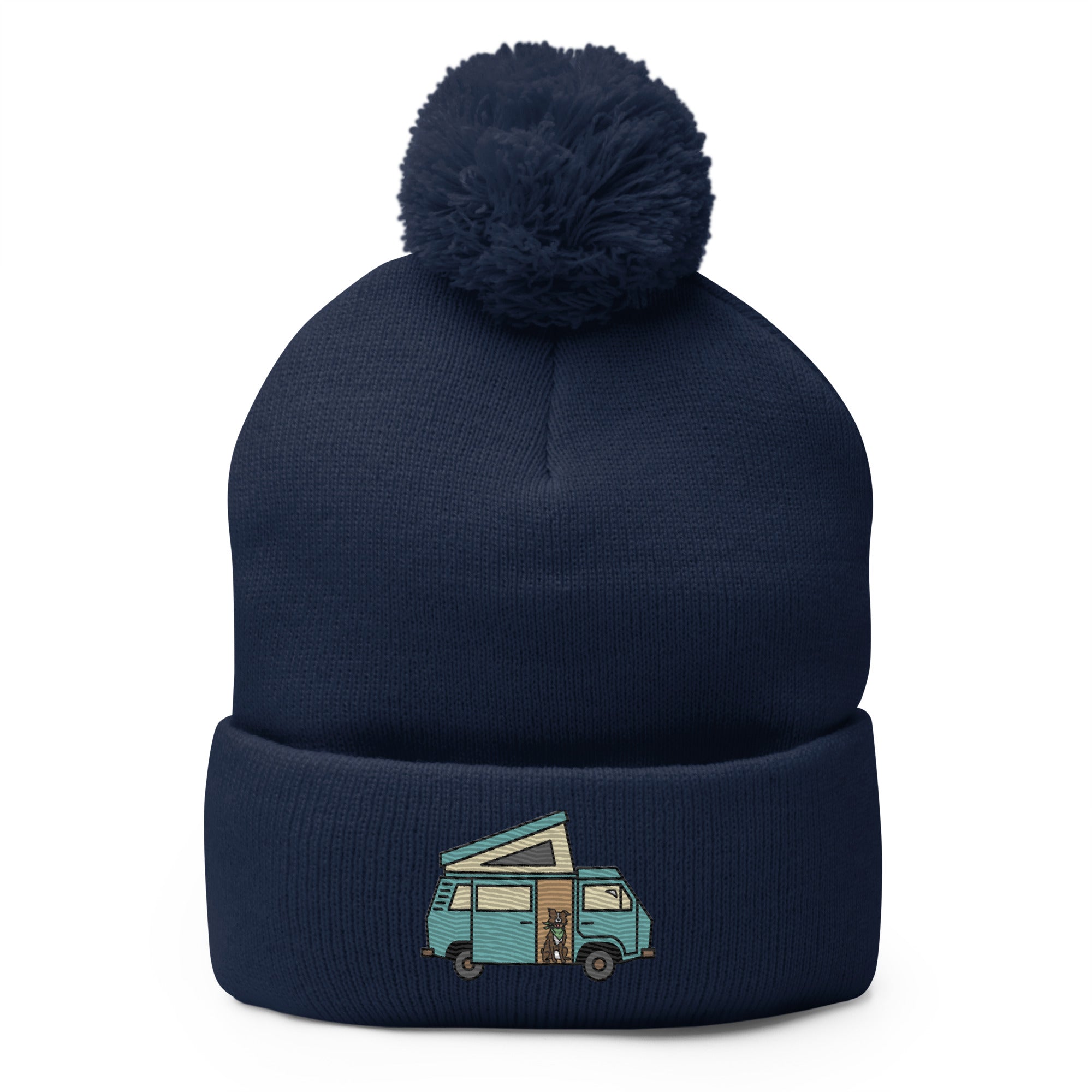 Dog in Van Pom-Pom Beanie - OVERLANDERS Outfitter