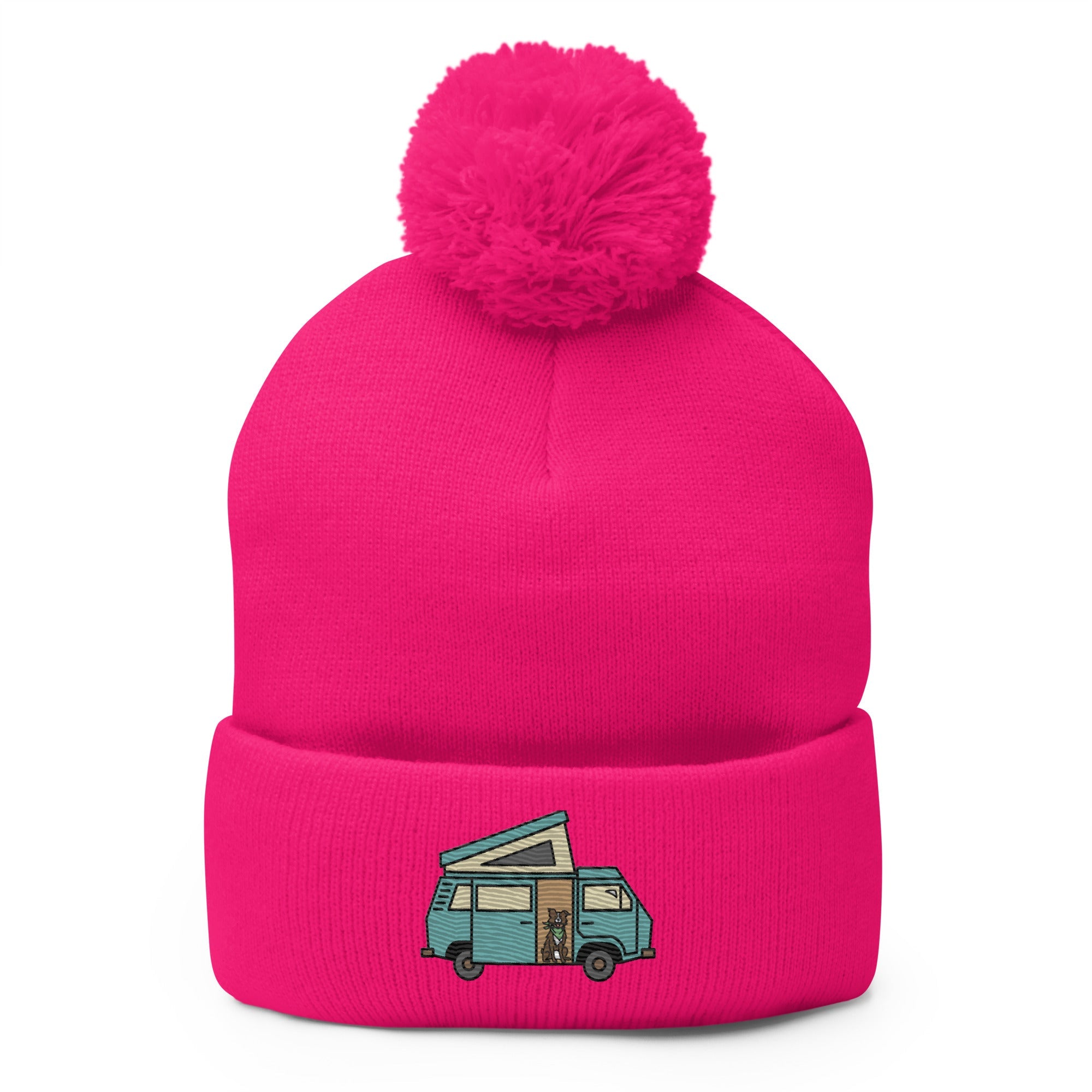 Dog in Van Pom-Pom Beanie - OVERLANDERS Outfitter