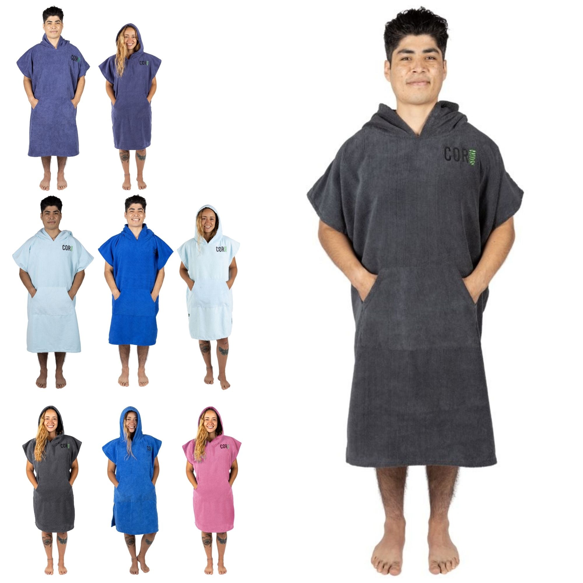 Changing Towel Poncho | Solid Colors | Medium and Large - OVERLANDERS Outfitter
