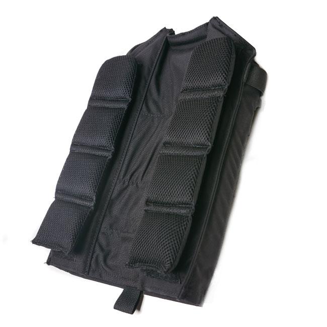 HCC Tactical pontoon set featuring durable backpacks and sidepacks in a camouflage design for outdoor activities.