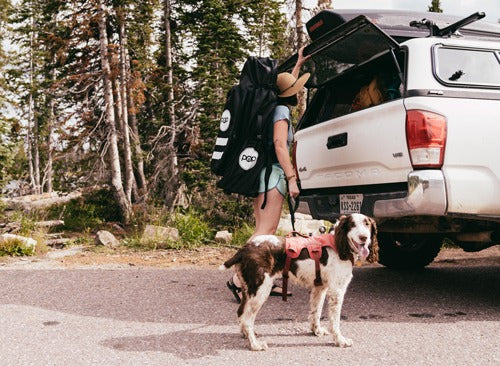 Backcountry Sportsman 11'6" El Capitan Bomber stand-up paddleboard with a protective ISUP bag, shown in the image.