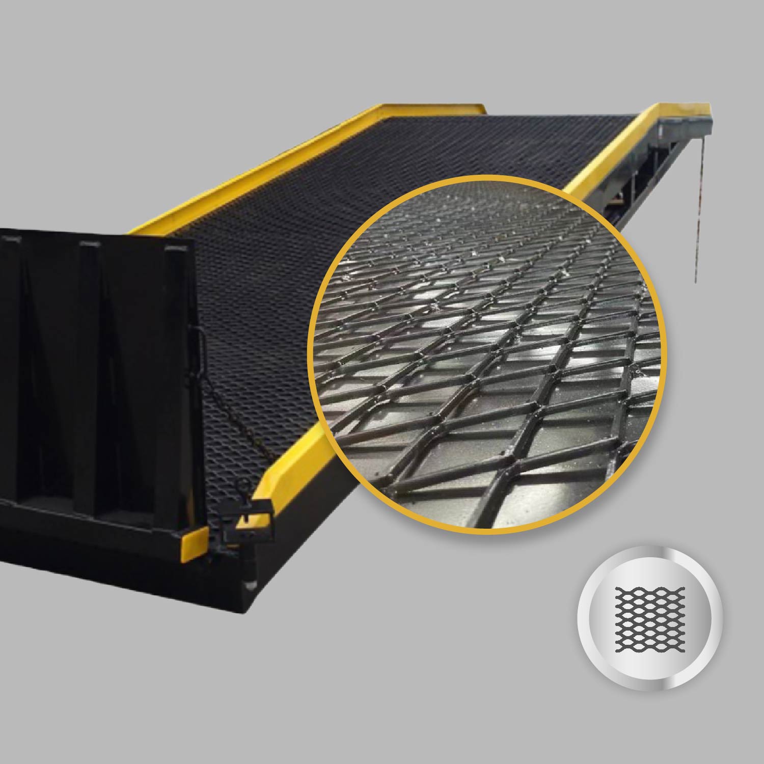18,000 lb. Capacity Portable Loading Dock Ramps Yard Ramp - OVERLANDERS Outfitter