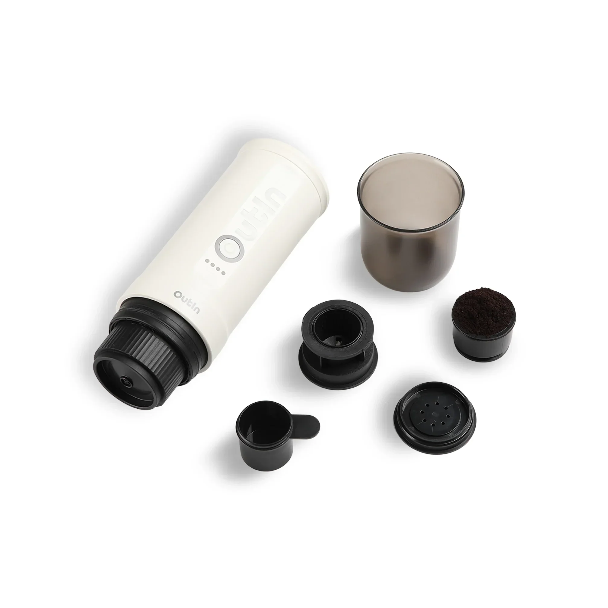 Nano Portable Espresso Machine (Pearl White) - OVERLANDERS Outfitter