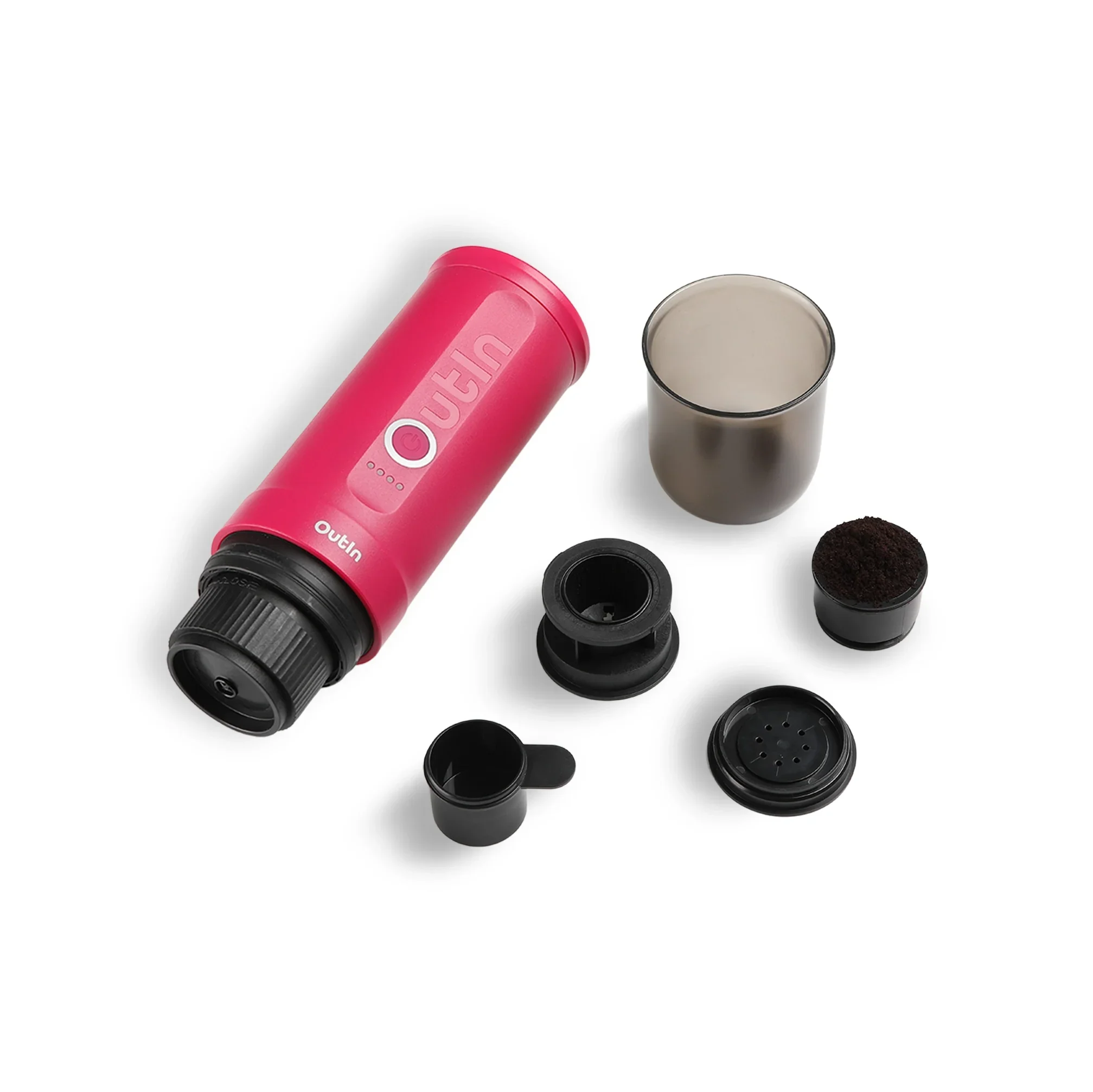 Nano Portable Espresso Machine (Fuchsia Pink) - OVERLANDERS Outfitter