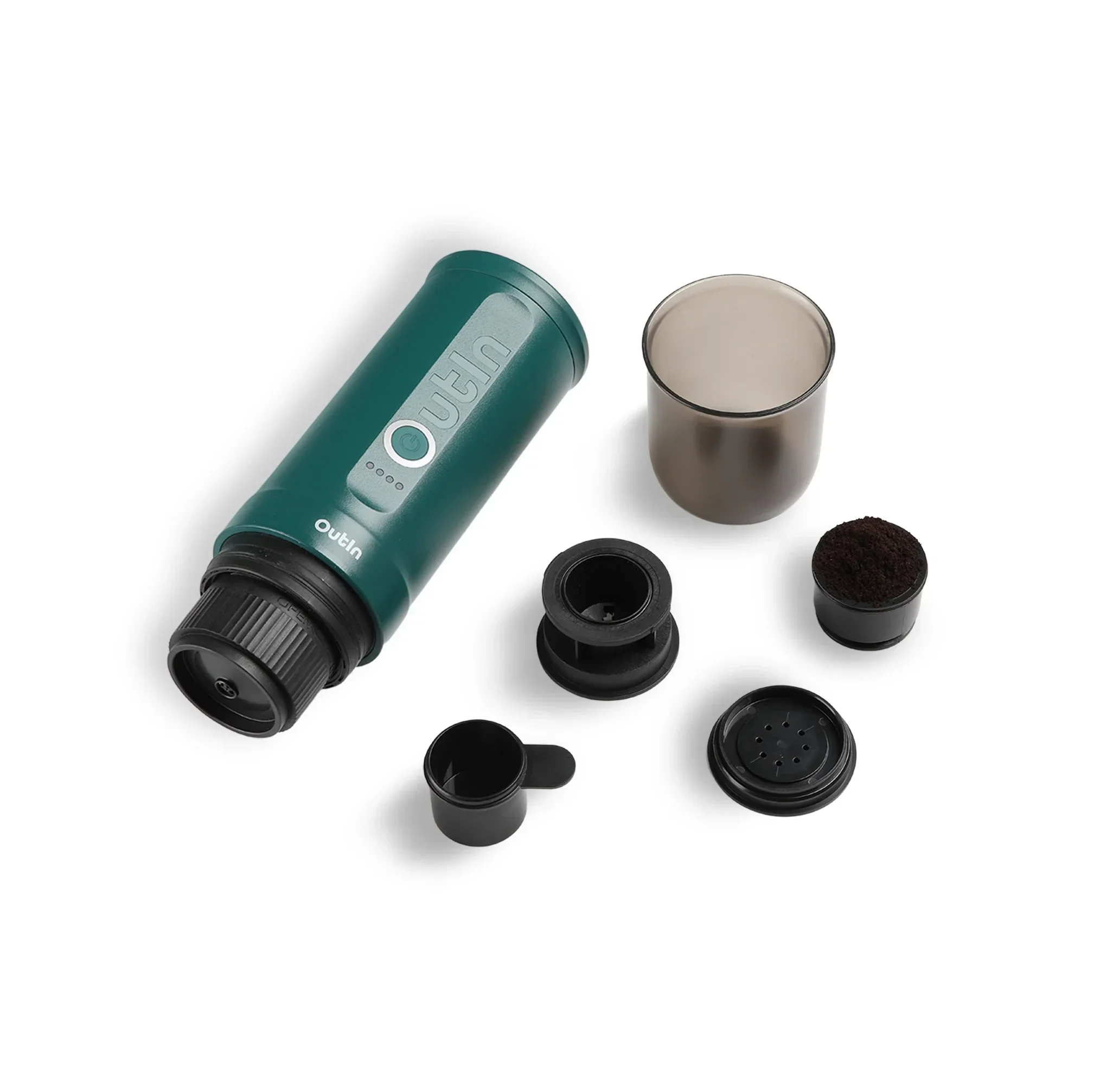 Nano Portable Espresso Machine (OutIn Teal) - OVERLANDERS Outfitter