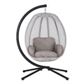 Premium Outdoor Hammock Egg Swing Chair With Stand, 70" (SAK42317) - We The Collective