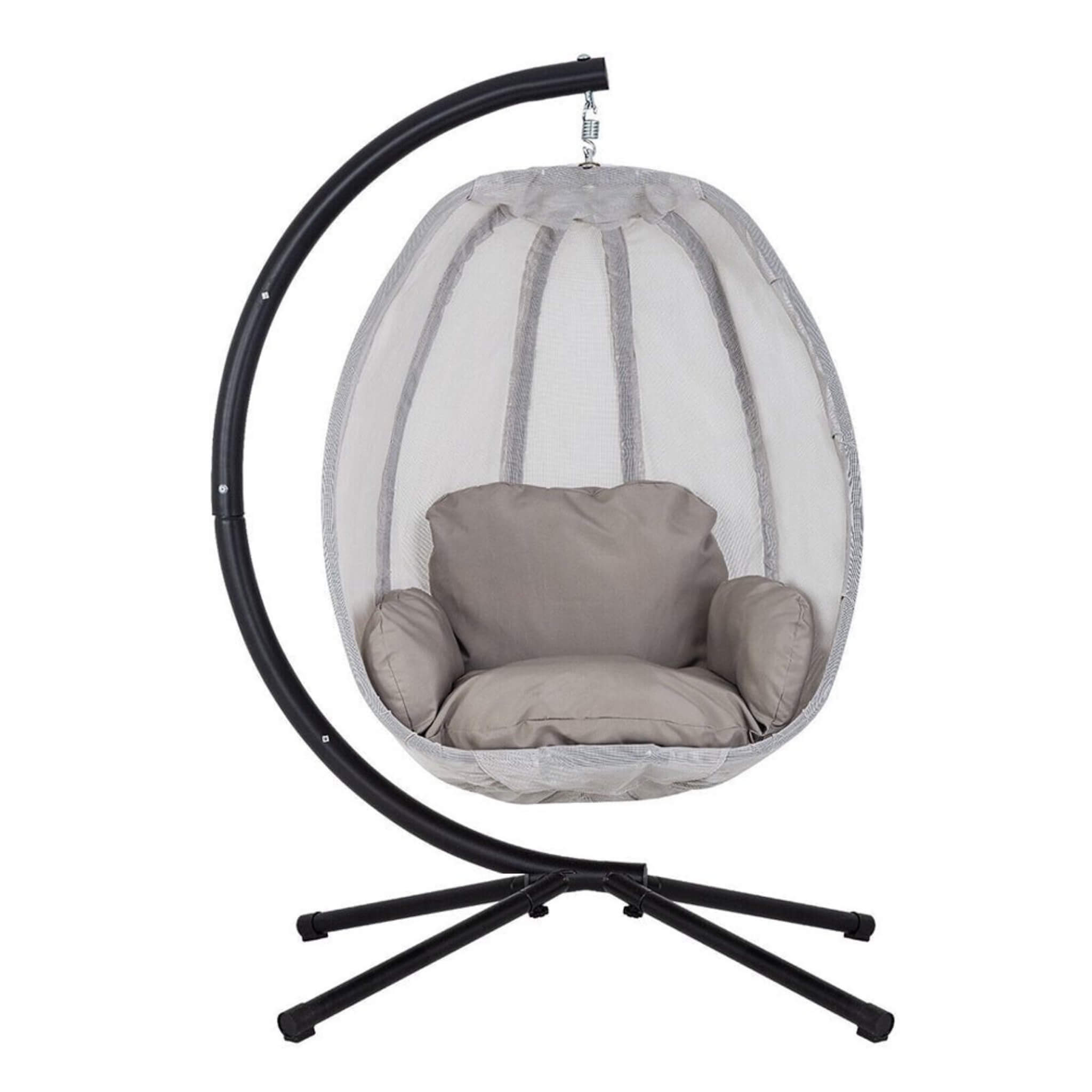 Premium Outdoor Hammock Egg Swing Chair With Stand, 70" (SAK42317) - We The Collective