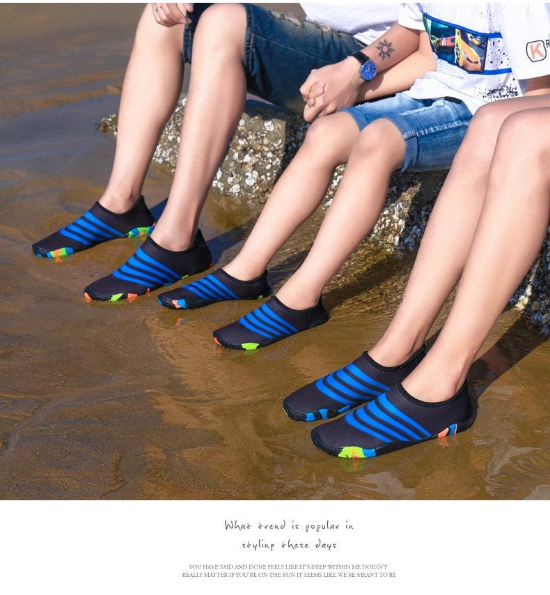 Stevvex men's barefoot outdoor water shoes with non-slip soles, lightweight design, and breathable material for active water activities.