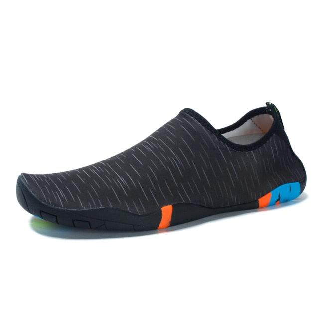 Stevvex unisex upstream swimming water shoes, barefoot outdoor sandals designed for water activities, with quick-drying material and grip soles.