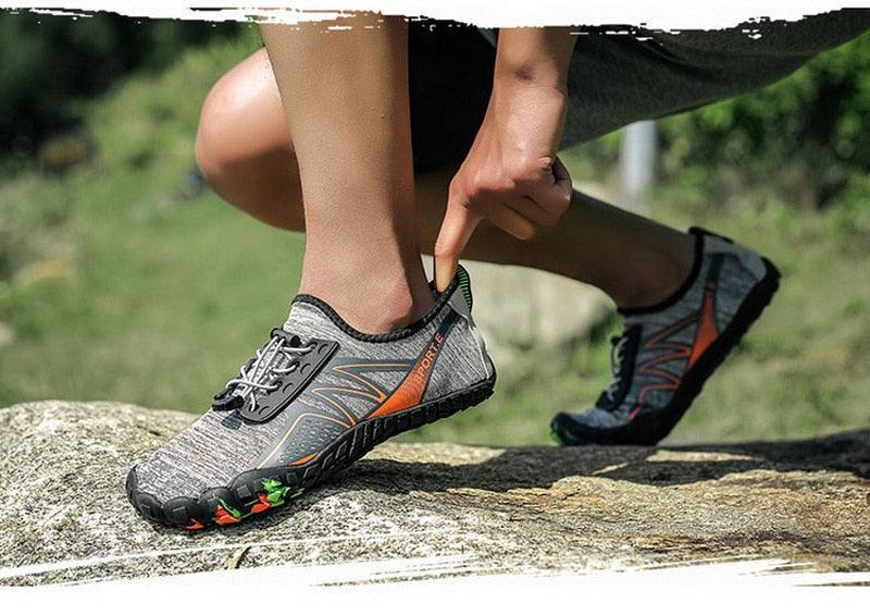 Stevvex unisex Upstream swimming water shoes, barefoot outdoor sandals for water activities, with breathable quick-dry material.