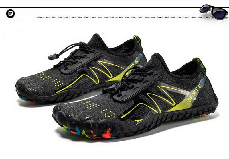 Stevvex unisex Upstream swimming water shoes with barefoot design, perfect for outdoor water activities and beach use.