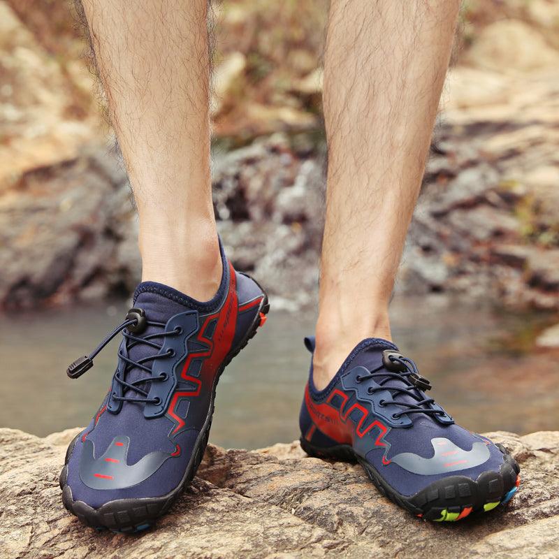 Stevvex unisex upstream swimming water shoes with barefoot design, suitable for outdoor water activities and beach walking.