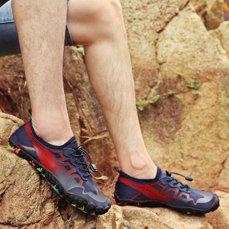 Unisex Stevvex Upstream Water Shoes for swimming and outdoor activities, featuring lightweight barefoot sandal design.