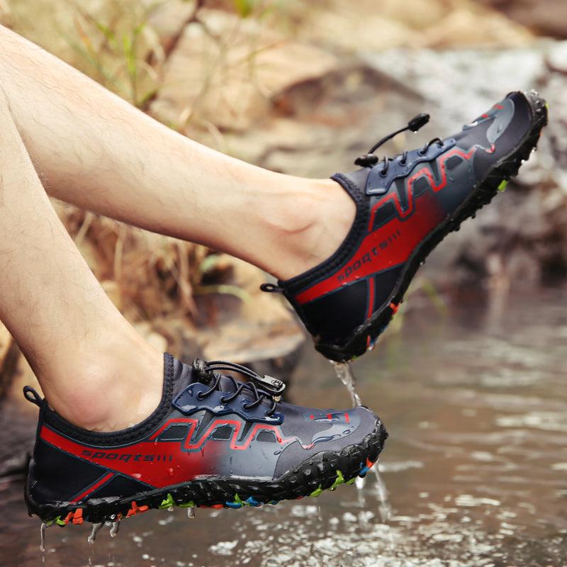Stevvex unisex upstream swimming water shoes with barefoot design, suitable for outdoor water activities and beach use.