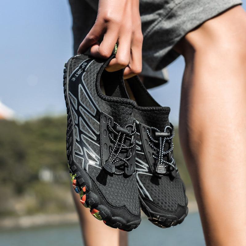 Stevvex unisex upstream water shoes with barefoot design, suitable for outdoor swimming and water activities.