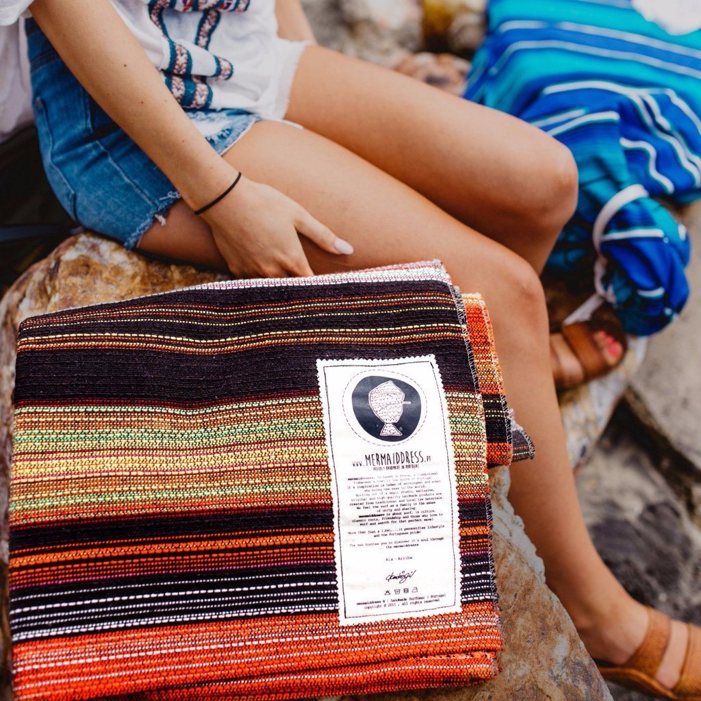Póvoa Yoga Blanket Orange Sunrise - OVERLANDERS Outfitter
