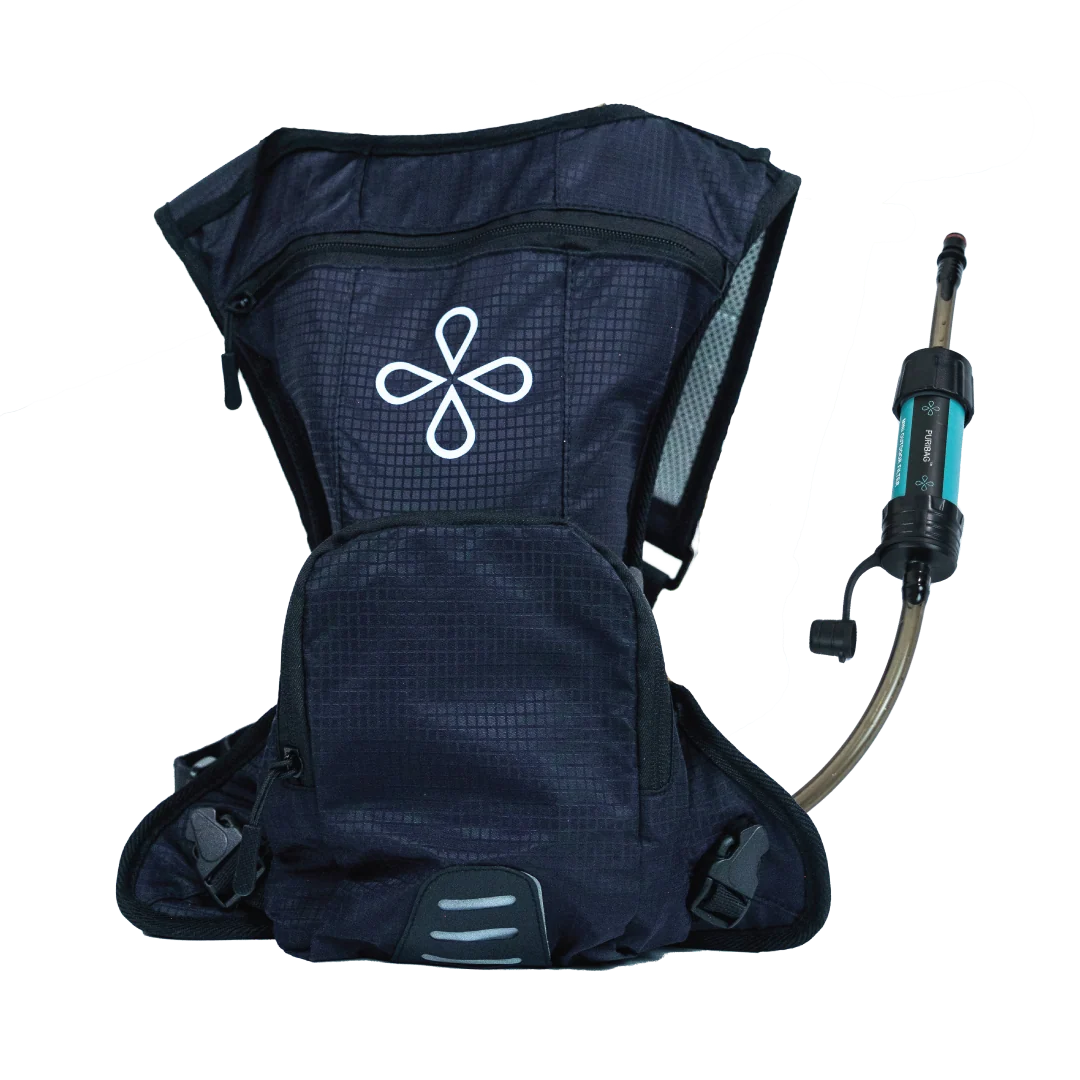 Puribag Adventure Pack - [hydration backpack with 2L water bladder and adaptable membrane filter kit] - OVERLANDERS Outfitter