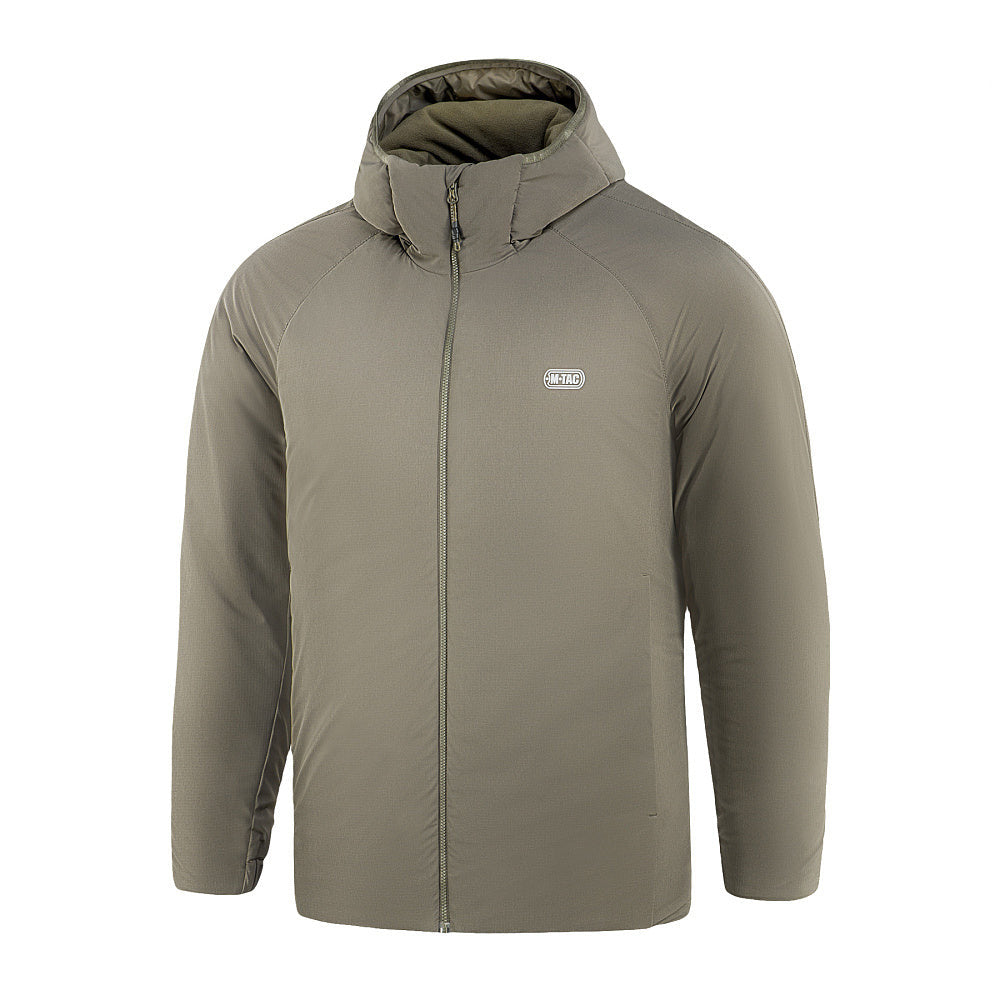M-Tac Paladin Pro Primaloft winter jacket featuring a sleek design and warm insulation for cold weather protection.