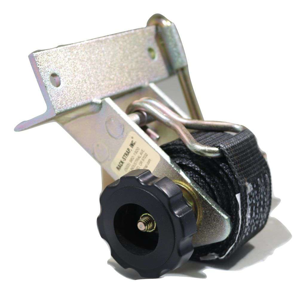 Eight contractor ladder rack ratchet straps from RatchetStrap.Com, durable and secure for heavy-duty load transportation.