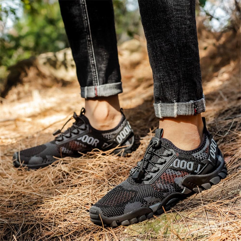 Stevvex quick-dry men's water shoes for hiking, beach, surfing, swimming, boating, fishing, yoga, and gym activities.