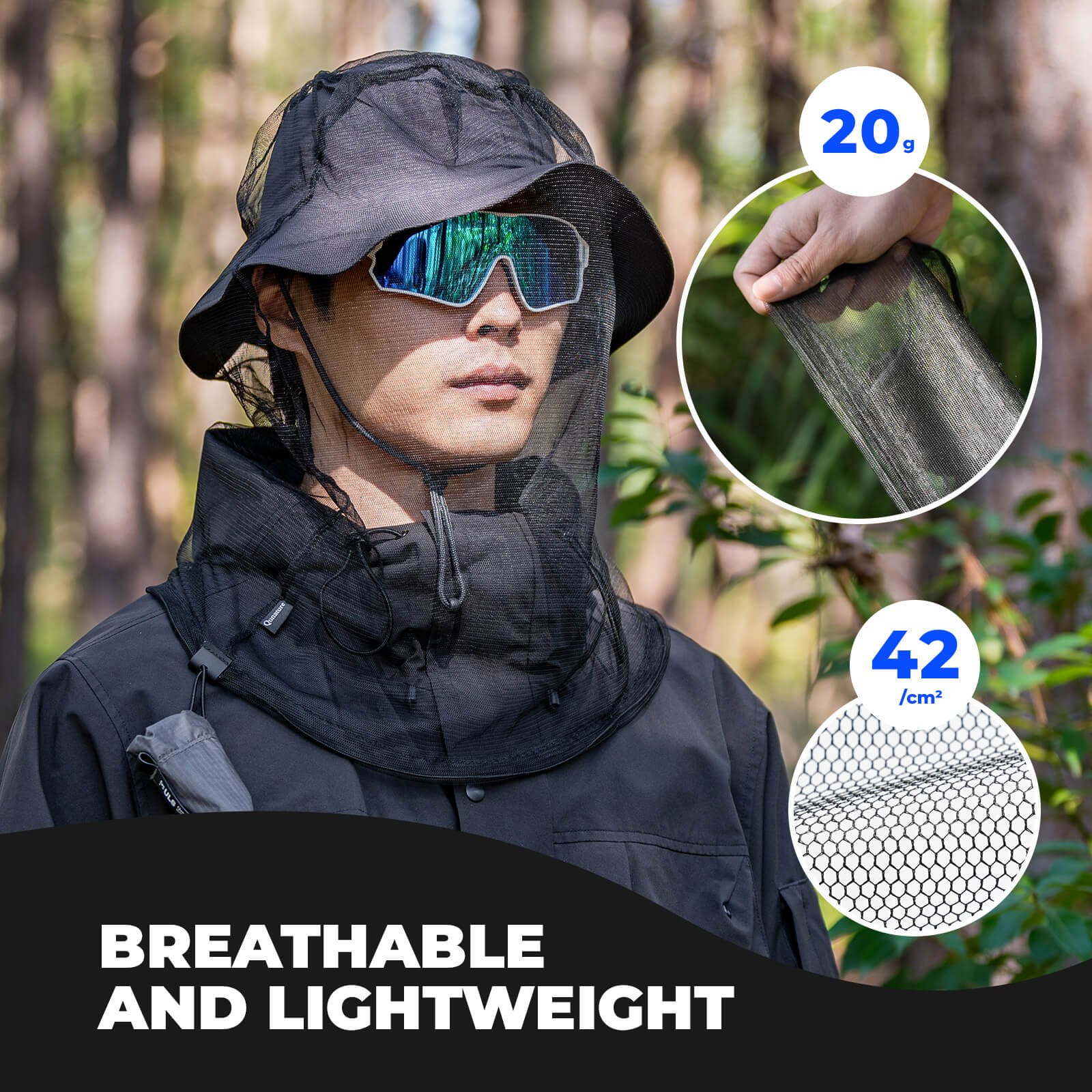 Mosquito Head Net Mesh - OVERLANDERS Outfitter