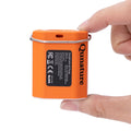 Qunature Global 4.2 kPa mini air pump with 800 mAh battery and LED, compact design for easy portability and use.