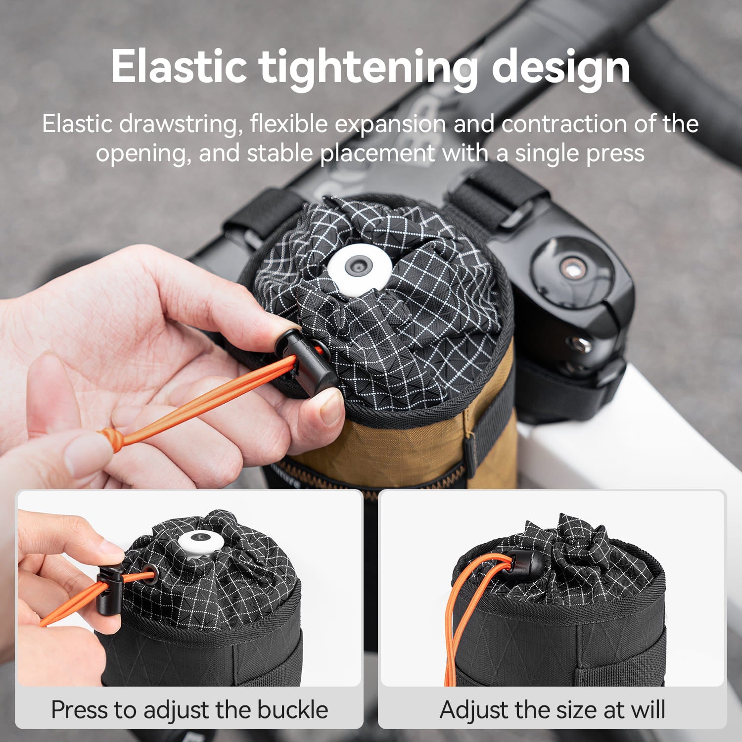All-Purpose Bikepacking Water Bottle Bag - 1L - OVERLANDERS Outfitter