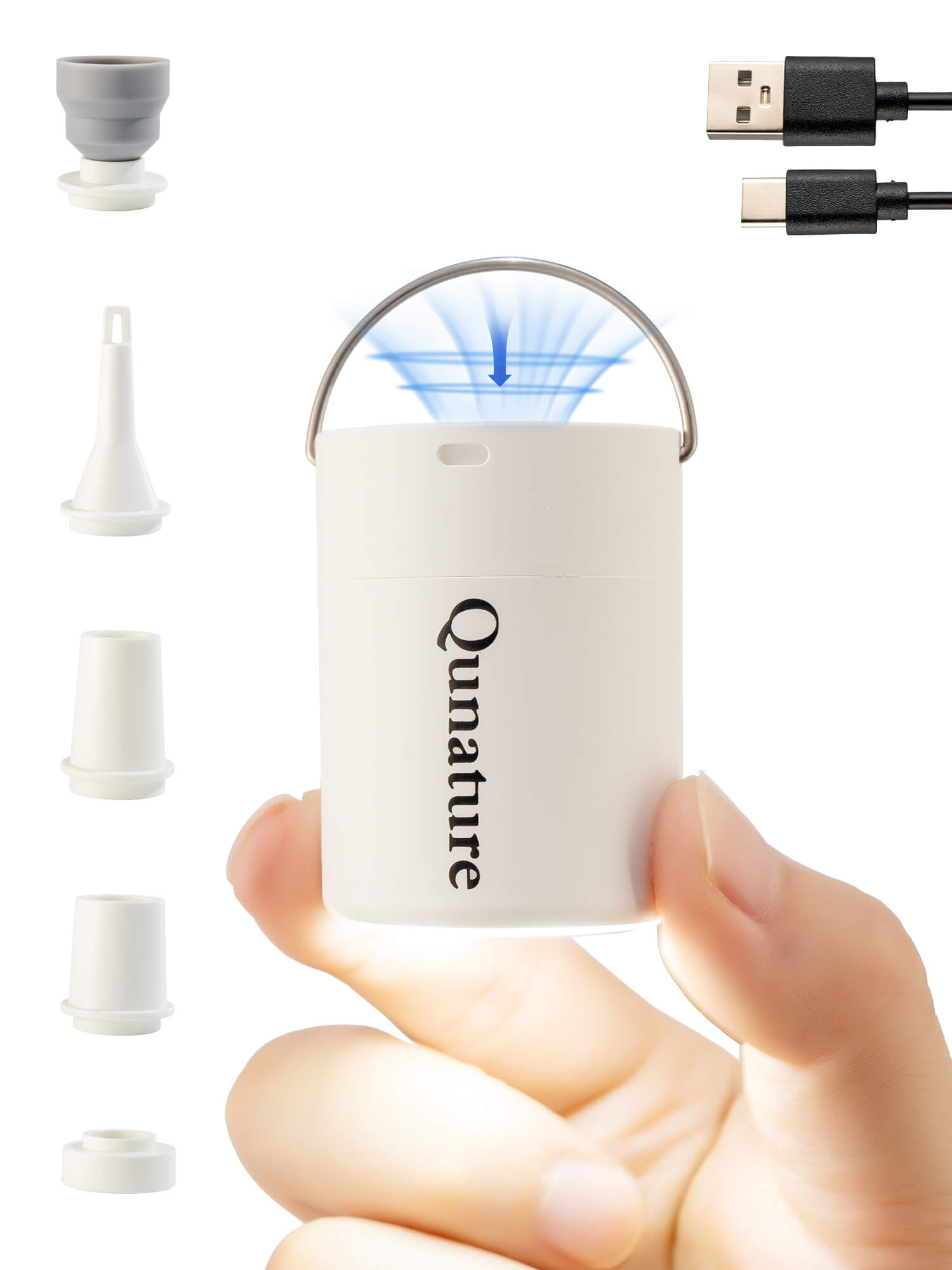 Qunature Mini Electric Air Pump for Camping & Outdoor Gear - OVERLANDERS Outfitter
