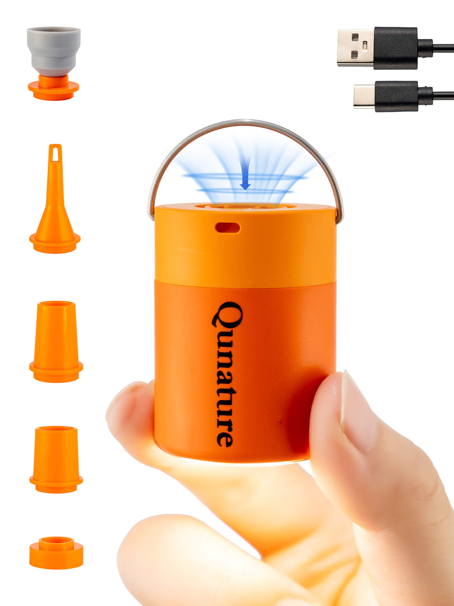 Qunature Mini Electric Air Pump for Camping & Outdoor Gear - OVERLANDERS Outfitter