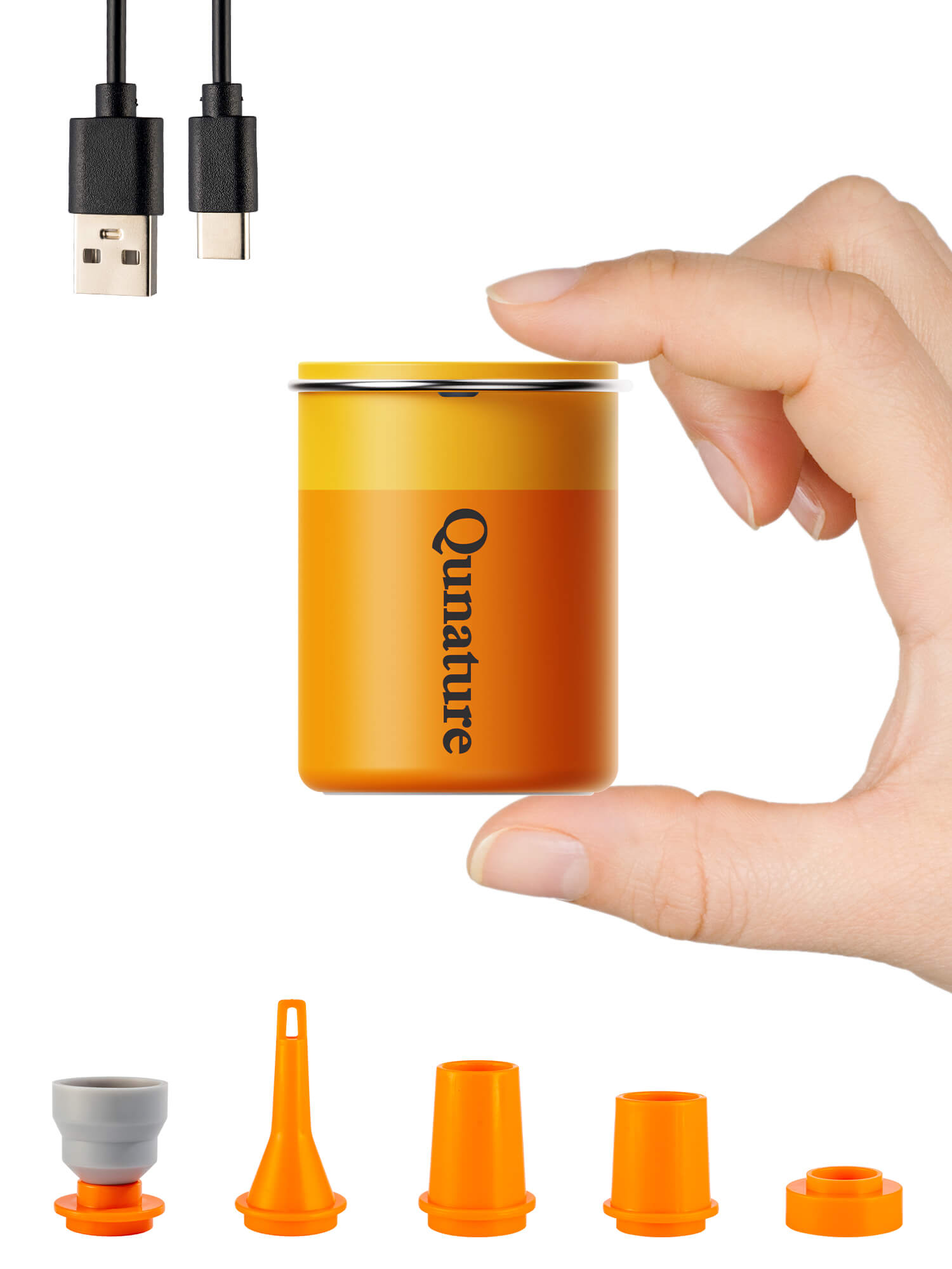 Qunature Mini Electric Air Pump for Camping & Outdoor Gear - OVERLANDERS Outfitter