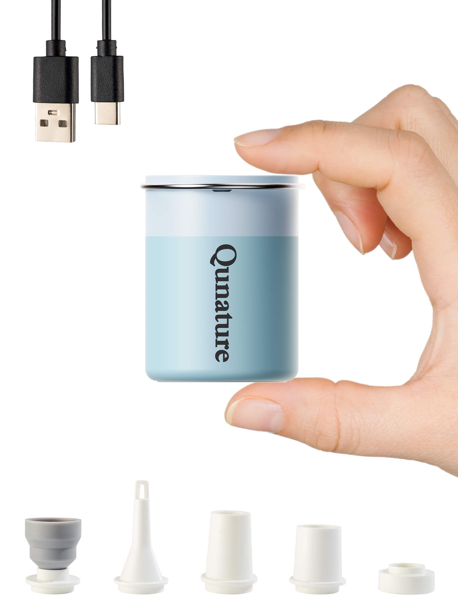 Qunature Mini Electric Air Pump for Camping & Outdoor Gear - OVERLANDERS Outfitter