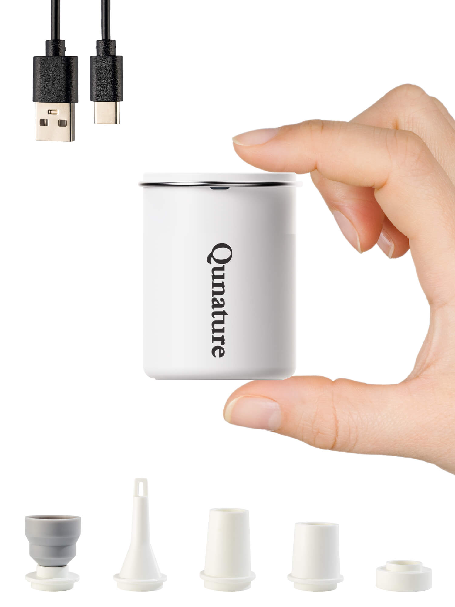 Qunature Mini Electric Air Pump for Camping & Outdoor Gear - OVERLANDERS Outfitter