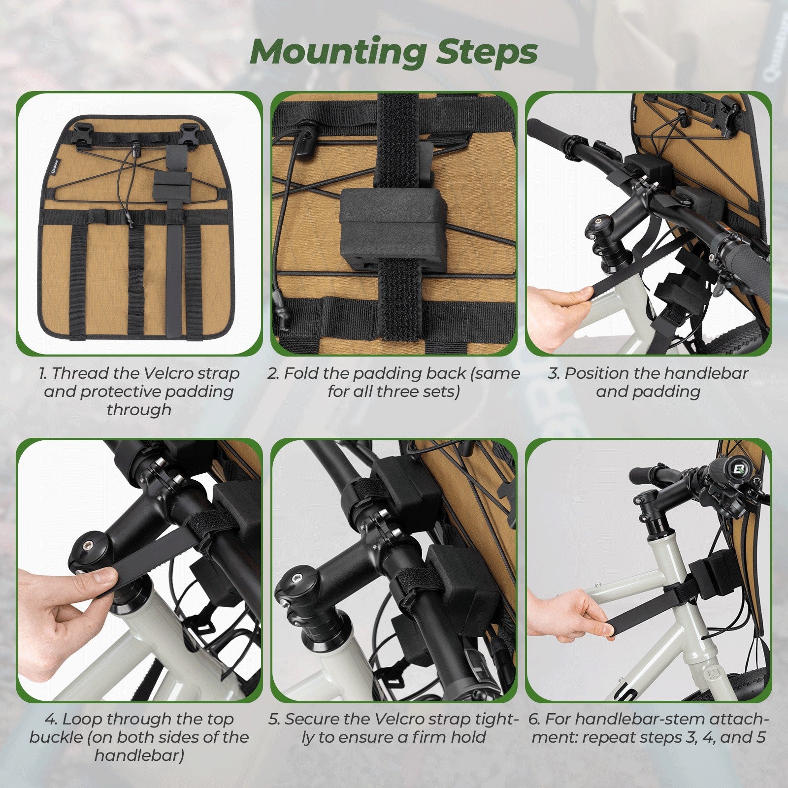 Bikepacking Adjustable Handlebar Bag Cradle - OVERLANDERS Outfitter