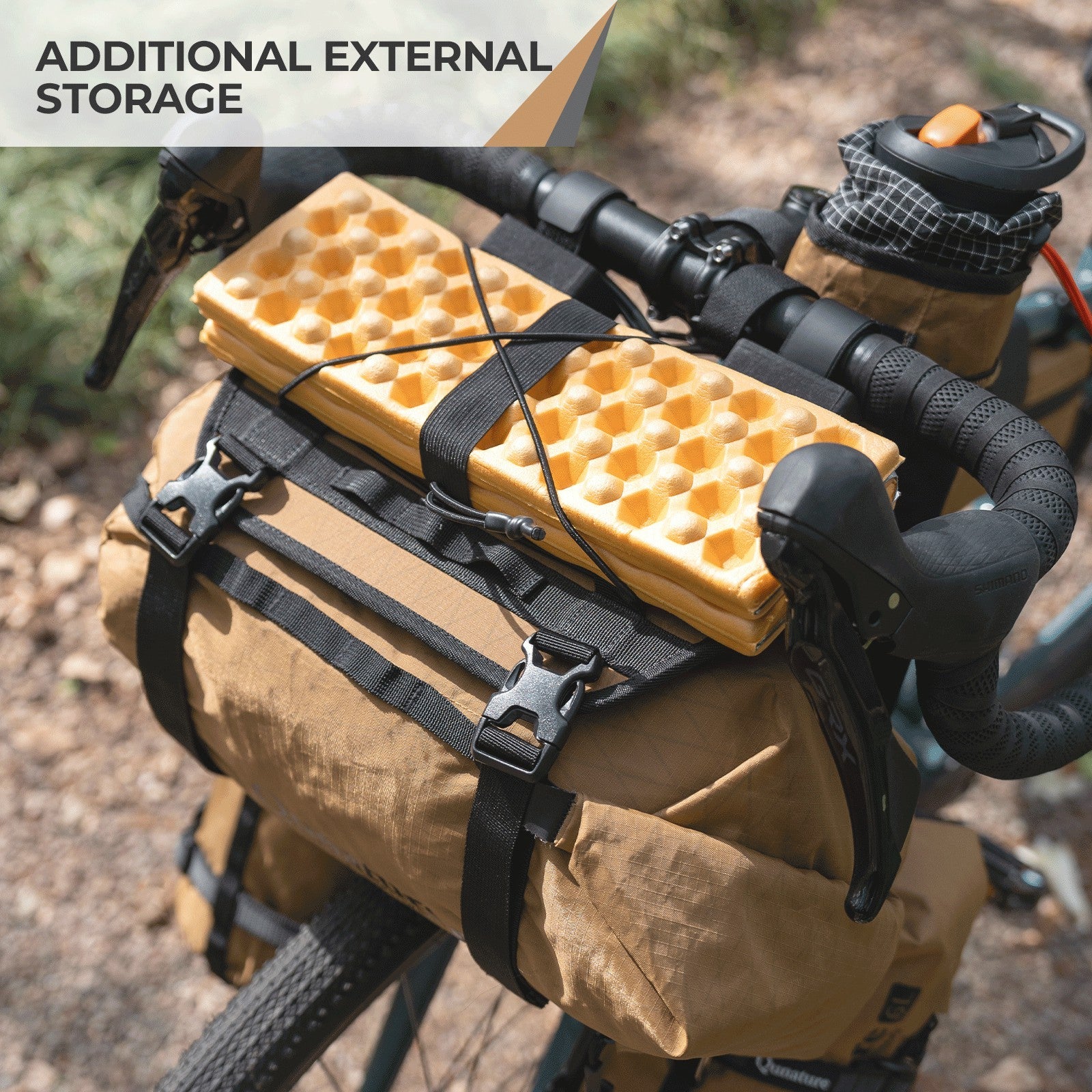 Bikepacking Adjustable Handlebar Bag Cradle - OVERLANDERS Outfitter